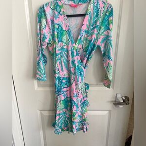 Lilly Pulitzer long sleeve romper size L